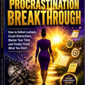 The 10-Day Procrastination Breakthrough ebook cover by Mrs. Geraldine Iheanacho